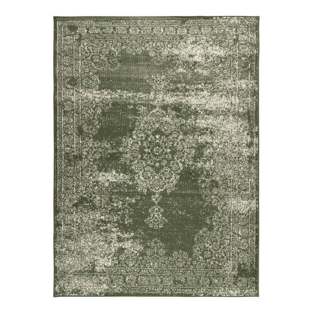 Vintage Vloerkleed Bloom - Groen - EVA Interior - Vloerkledenloods