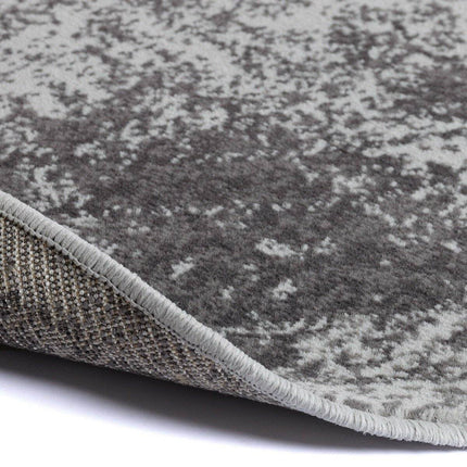 Vintage Vloerkleed Bloom rond - Grijs - EVA Interior - Vloerkledenloods