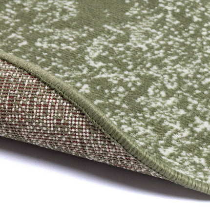 Vintage Vloerkleed Bloom rond - Groen - EVA Interior - Vloerkledenloods