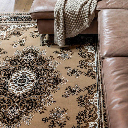 Vintage Vloerkleed Bruin Perzisch - Retro - Nain - Vloerkledenloods
