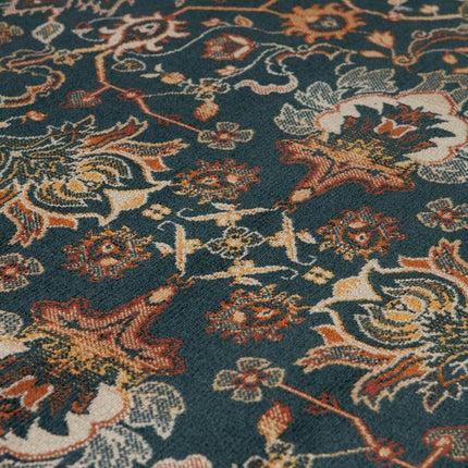 Vintage vloerkleed Chir Groen/Oranje - Vloerkledenloods