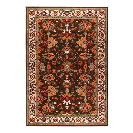 Vintage Vloerkleed Funda Creme/Oranje - Vloerkledenloods