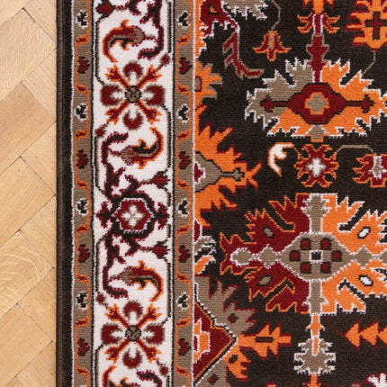 Vintage Vloerkleed Funda Creme/Oranje - Vloerkledenloods