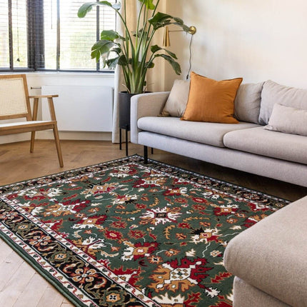 Vintage Vloerkleed Funda Groen - Vloerkledenloods