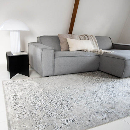 Vintage Vloerkleed Grijs - Meadow - Vloerkledenloods
