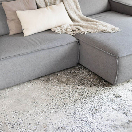Vintage Vloerkleed Grijs - Meadow - Vloerkledenloods