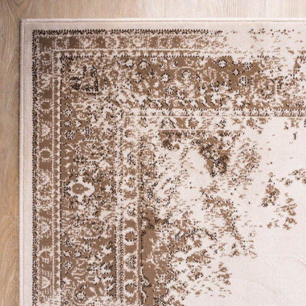 Vintage Vloerkleed Keshan Bruin/Beige - Vloerkledenloods