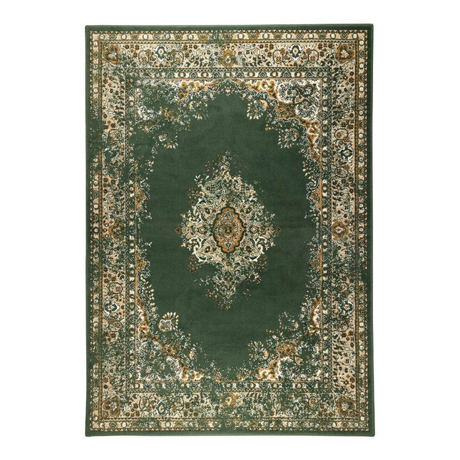 Vintage Vloerkleed Keshan Groen - Vloerkledenloods