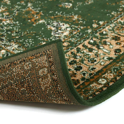 Vintage Vloerkleed Keshan Groen - Vloerkledenloods