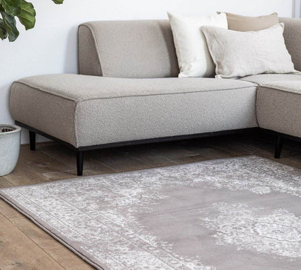 Vintage Vloerkleed Keshan Taupe/Bruin - Vloerkledenloods