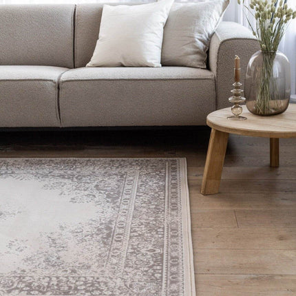 Vintage Vloerkleed Keshan Zand/Beige - Vloerkledenloods
