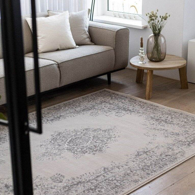 Vintage Vloerkleed Keshan Zand/Beige - Vloerkledenloods