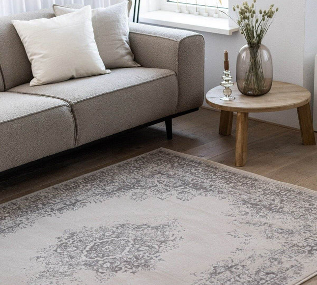 Vintage Vloerkleed Keshan Zand/Beige - Vloerkledenloods