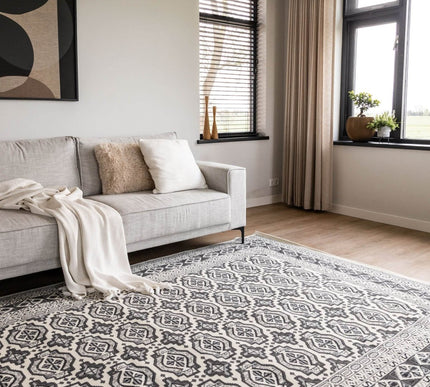 Vintage vloerkleed Marad Grijs/Antraciet Interieur05 - Vloerkledenloods