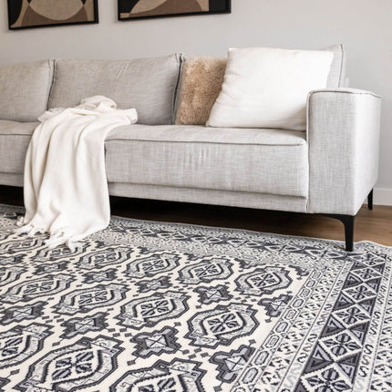Vintage vloerkleed Marad Grijs/Antraciet Interieur05 - Vloerkledenloods