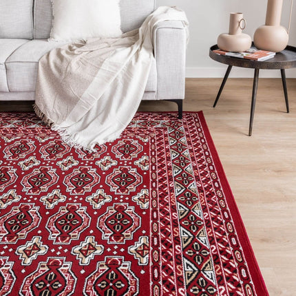 Vintage vloerkleed Marad Rood Interieur05 - Vloerkledenloods