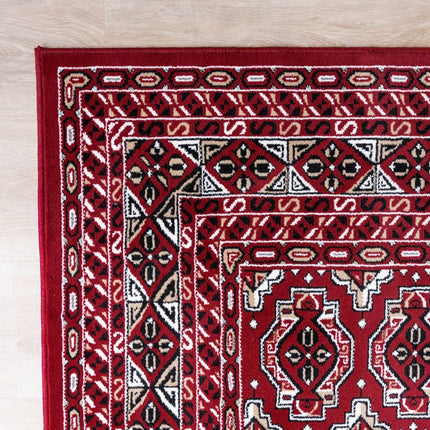 Vintage vloerkleed Marad Rood Interieur05 - Vloerkledenloods