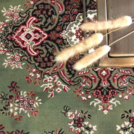 Vintage vloerkleed Nain Perzisch Groen - Vloerkledenloods