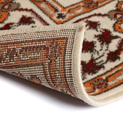 Vintage Vloerkleed Nazly Creme/Oranje - Vloerkledenloods