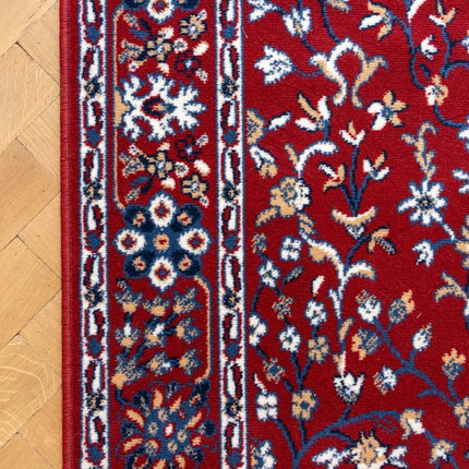 Vintage Vloerkleed Nazly Rood/Blauw - Vloerkledenloods