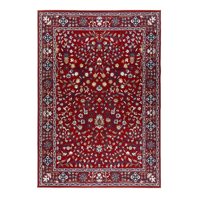 Vintage Vloerkleed Nazly Rood/Blauw - Vloerkledenloods