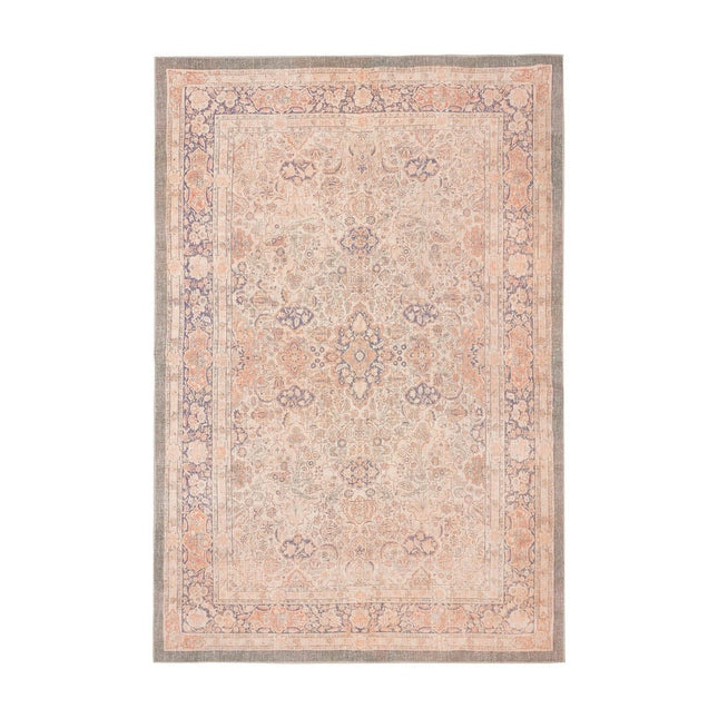 Vintage vloerkleed Sybil Groen/Beige - Vloerkledenloods