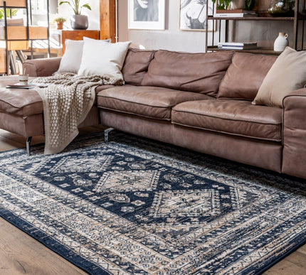 Vintage Vloerkleed Aila Blauw