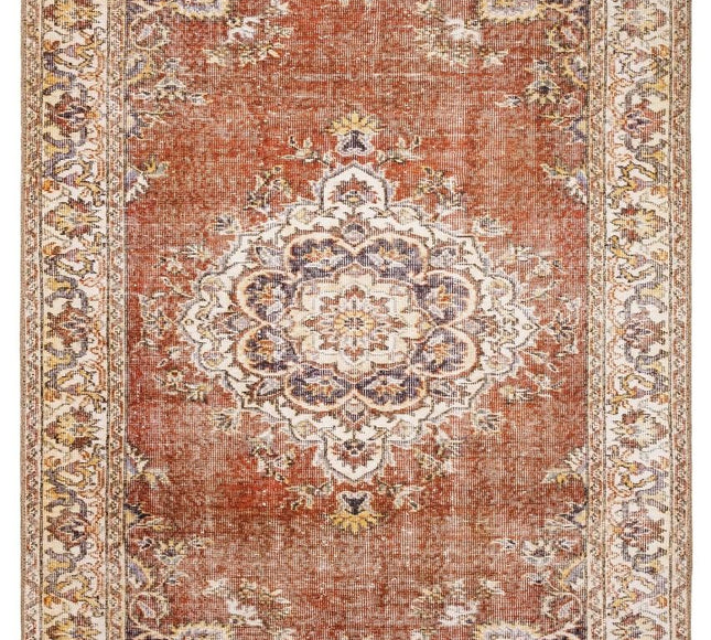 Vintage Vloerkleed Zehra Oranje