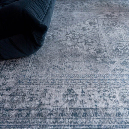 Vintt Vloerkleed Duuk Blauw - Vloerkledenloods