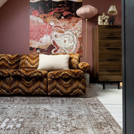 Vintt Vloerkleed Duuk Bruin - Vloerkledenloods