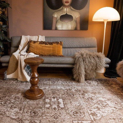 Vintt Vloerkleed Duuk Bruin - Vloerkledenloods