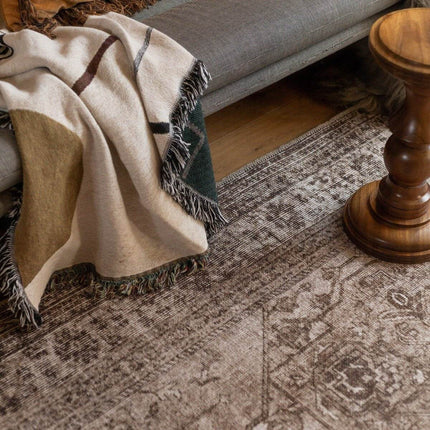 Vintt Vloerkleed Duuk Bruin - Vloerkledenloods