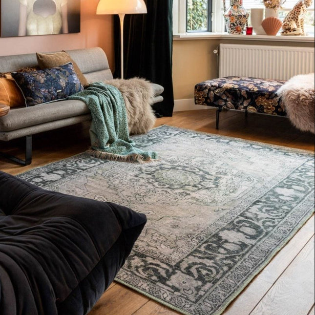 Vintt Vloerkleed Joe Groen - Vloerkledenloods