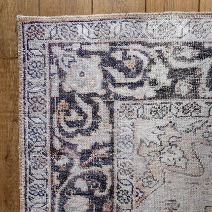 Vintt Vloerkleed Joe Paars/Oranje - Vloerkledenloods
