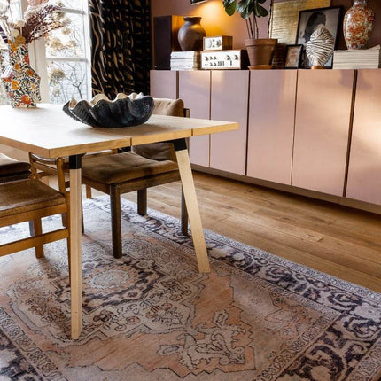 Vintt Vloerkleed Joe Paars/Oranje - Vloerkledenloods