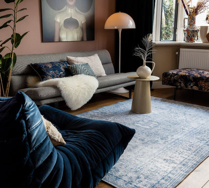 Vintt Vloerkleed Duuk Blauw
