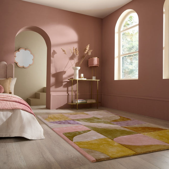 Viscose vloerkleden - Flair Rugs viscose vloerkleed Illuminate Multicolor - Vloerkledenloods