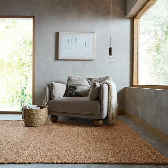 Vloerkleden - Flair Rugs vloerkleed Finley Naturel - Vloerkledenloods