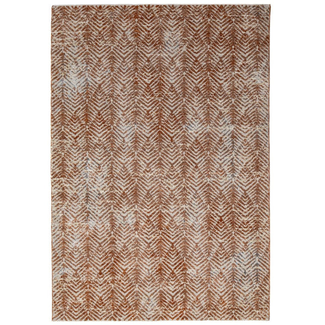 Vloerkleden - Flair Rugs vloerkleed Lua Abstract Terracotta - Vloerkledenloods