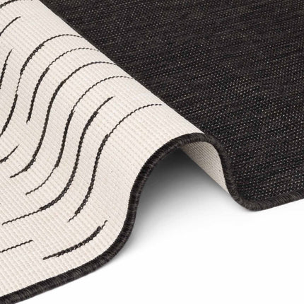 Vloerkleden - Ted Baker Haringey buitenkleed Acacia Zwart/Wit - Vloerkledenloods