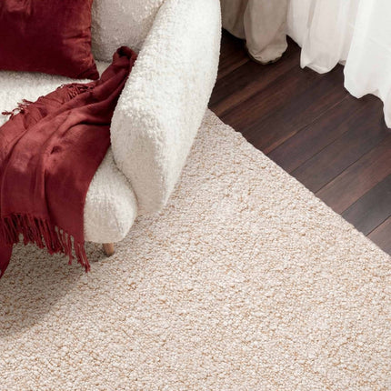 Vloerkleden - Ted Baker Notting Hill zacht bouclé kortpolig vloerkleed Portobello Crème Beige - Vloerkledenloods