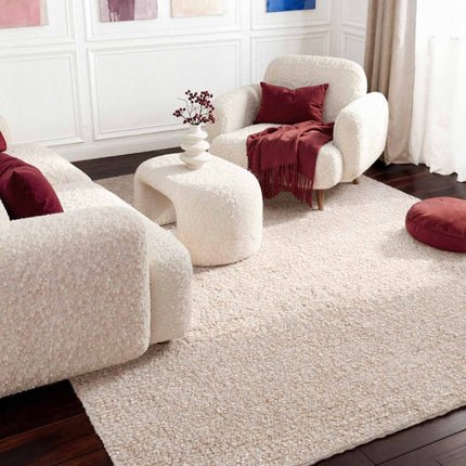 Vloerkleden - Ted Baker Notting Hill zacht bouclé kortpolig vloerkleed Portobello Crème Beige - Vloerkledenloods