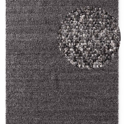 Vloerkleden - Ted Baker Notting Hill zacht bouclé kortpolig vloerkleed Portobello Donkergrijs - Vloerkledenloods