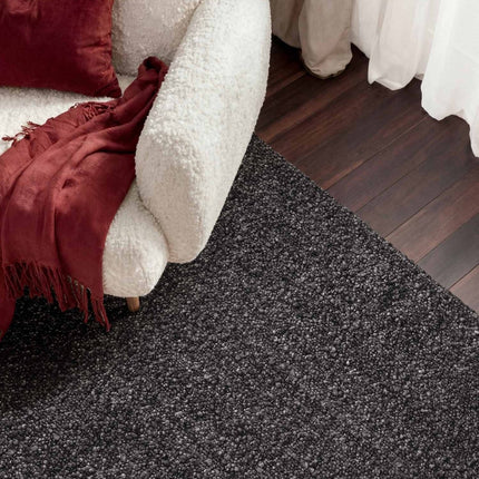 Vloerkleden - Ted Baker Notting Hill zacht bouclé kortpolig vloerkleed Portobello Donkergrijs - Vloerkledenloods