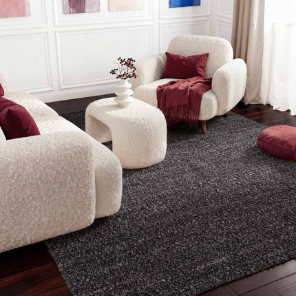 Vloerkleden - Ted Baker Notting Hill zacht bouclé kortpolig vloerkleed Portobello Donkergrijs - Vloerkledenloods