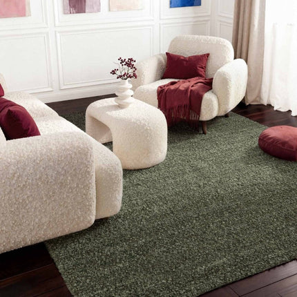 Vloerkleden - Ted Baker Notting Hill zacht bouclé kortpolig vloerkleed Portobello Groen - Vloerkledenloods