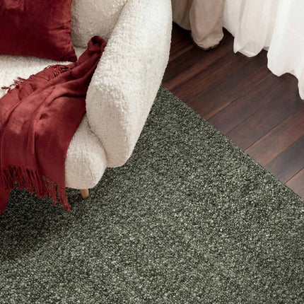 Vloerkleden - Ted Baker Notting Hill zacht bouclé kortpolig vloerkleed Portobello Groen - Vloerkledenloods