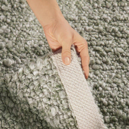 Vloerkleden - Ted Baker Notting Hill zacht bouclé kortpolig vloerkleed Portobello Lichtgroen - Vloerkledenloods