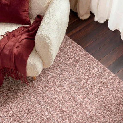 Vloerkleden - Ted Baker Notting Hill zacht bouclé kortpolig vloerkleed Portobello Roestroze - Vloerkledenloods