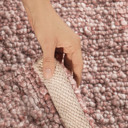 Vloerkleden - Ted Baker Notting Hill zacht bouclé kortpolig vloerkleed Portobello Roestroze - Vloerkledenloods
